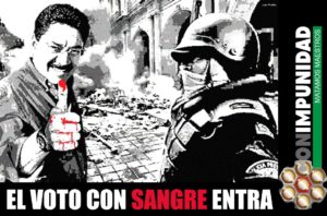 Un póster popular de propaganda en contra del gobernador de Oaxaca, Ulises Ruiz, que circuló en Internet durante el conflicto magisterial de 2006.