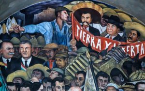 El arte excepcional de los muralistas mexicano surgió después de la Revolución Mexicana.
