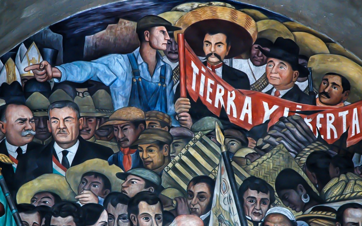 Muralistas Mexicanos Y Sus Murales Rivera Orozco Y Siqueiros   Mural Revolucion Mexicana Muralismo 