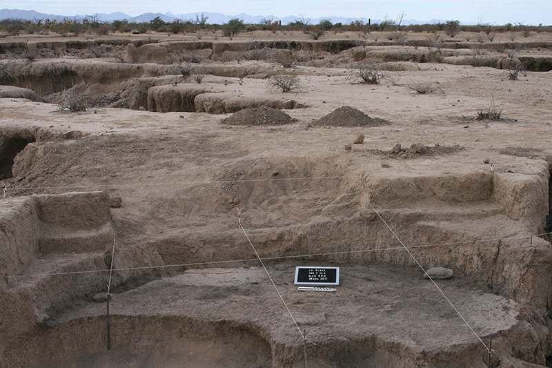 Zona arqueológica La Playa, en Sonora