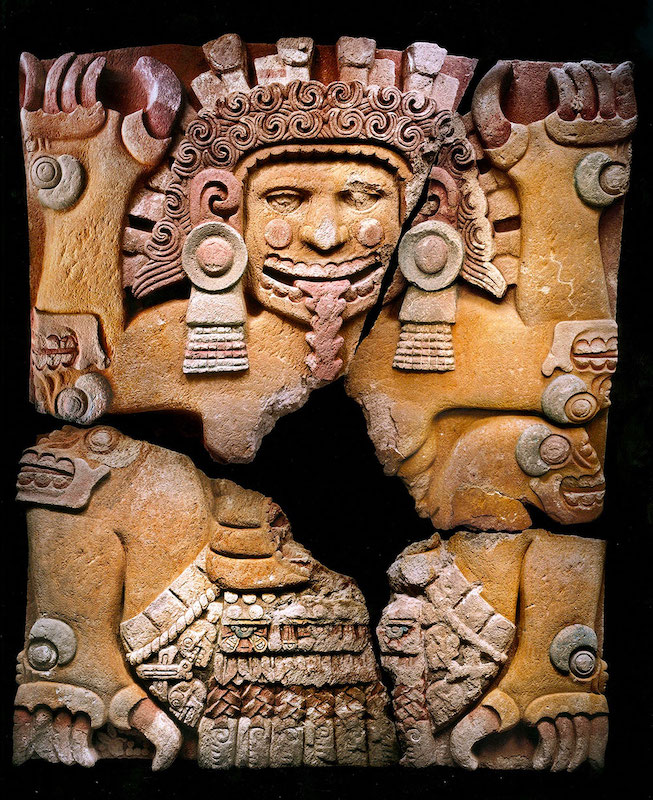 El monolito de Tlaltecuhtli. Foto: Proyecto Templo Mayor-INAH