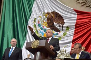Andrés Manuel López Obrador toma juramento como presidente de México par ael sexenio 2018-2024. Foto: Presidencia de México
