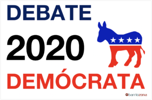 El undécimo debate presidencial demócrata tendrá lugar en Phoenix, Arizona el 15 de marzo, en donde los aspirantes a la nominación se verán las caras. Ilustración: Barriozona Magazine © 2020